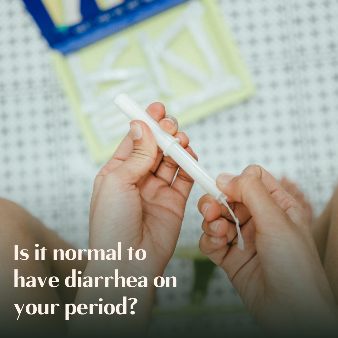 Why do I get diarrhea on my period? marlow