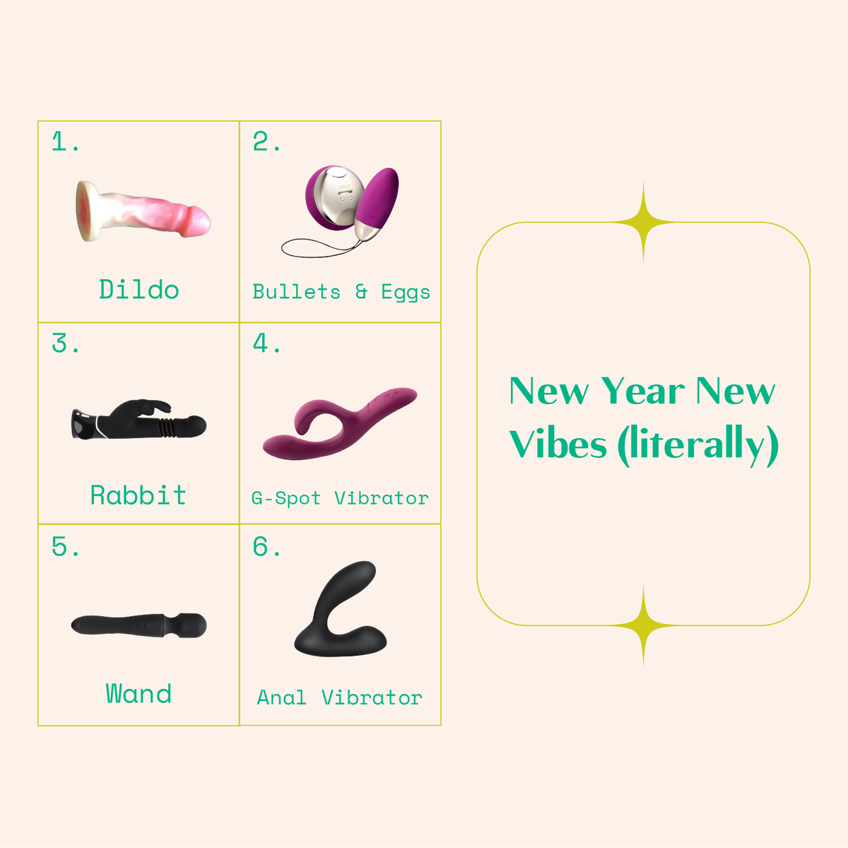 What types of vibrators are there?  marlow